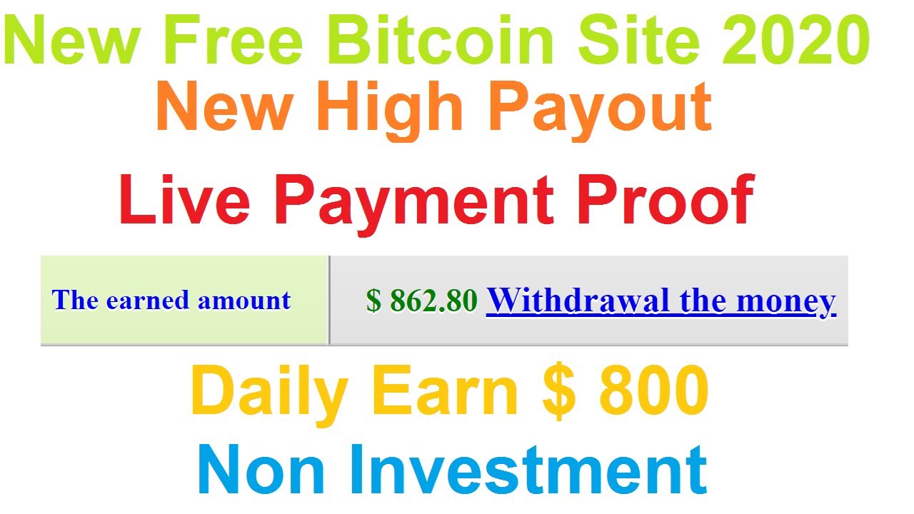 free bitcoins highest payout