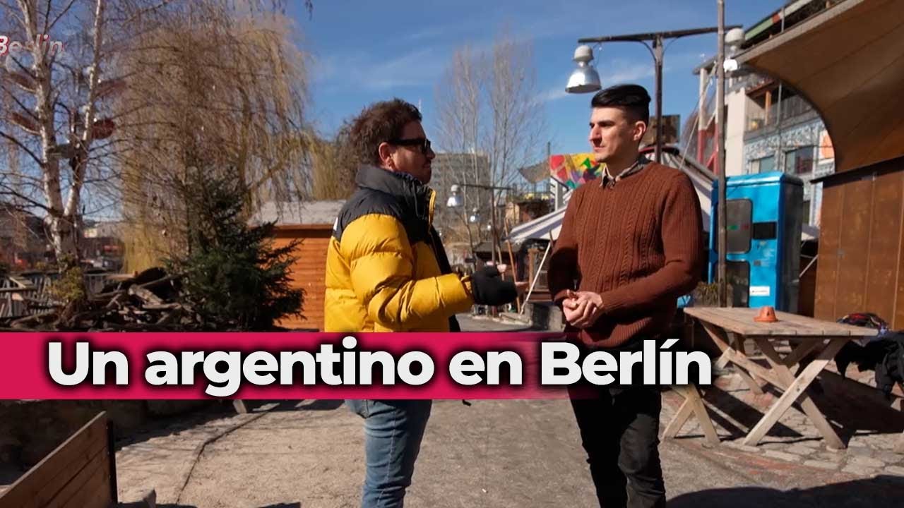 Fede Bal recorrió Berlín junto a Manu: un argentino que vive en la capital de Alemania