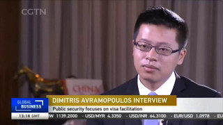 Interview by Commissioner Avramopoulos at China's CCTV, Beijing 5/5/2017