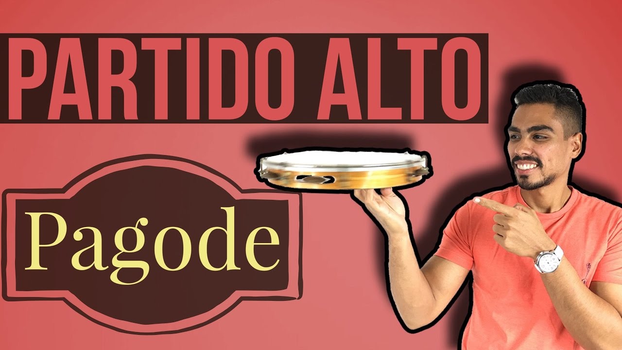 Como tocar pandeiro no Pagode, levada partido alto