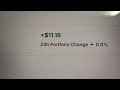 Turn 1000$ to 10000$ - 3 rd week status Currently 300$ profit