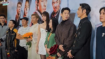 Lâm Bách Hoành nói tiếng Việt khi ra mắt phim cùng Tiểu Vy, Thiên Ân, Thái Hòa, Phương Nam