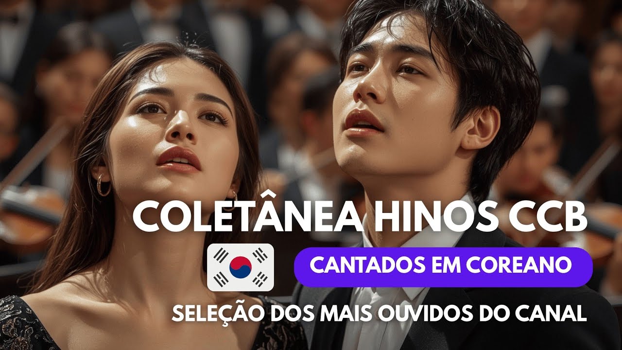COLETÂNEA INTERNACIONAL 2025 - MAIS BELOS HINOS CCB COREANO - Cantados Coral e Orquestra