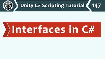 Interfaces in C# -  Unity C# Scripting Tutorial 147 🚀
