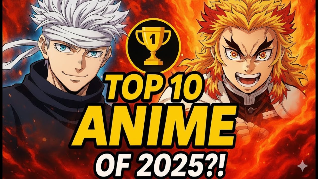2025 Anime of the Year These 10 Titles Are Breaking Records! - YouTube