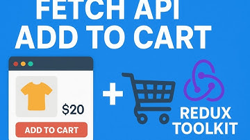 (P-1) Fetch API + Add to Cart + Redux Toolkit | React JS Beginner Tutorial #redux #api #fetch #react