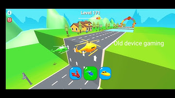 NOOB VS PRO VS HACKER-SHAPE-SHIFTING | old device gaming | old device gaming