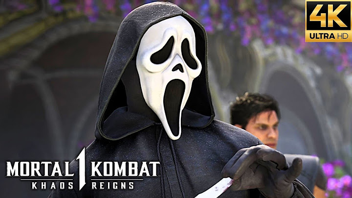 Mortal Kombat 1 - Ghostface All Fatalities, Brutalities, Intros, Ending & More (4K 60FPS)