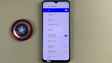 Wifi hotspot on Realme C35 Android 11