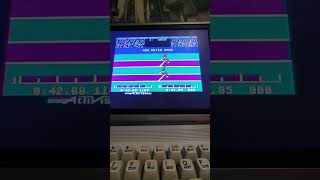 C64 The Activision Decathlon With The Quickshot IX Lonplay On Original Device 