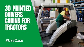 3d printed drivers cabin design prototypes for tractors