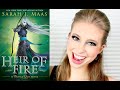 HEIR OF FIRE BY SARAH J MAAS | booktalk with XTINEMAY