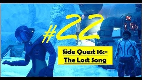 Mass Effect Andromeda - The Lost Song | Track poachers, Investigate poacher cave