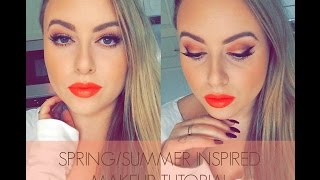 Spring/Summer Inspired Makeup Tutorial | MAC - Wash and Dry