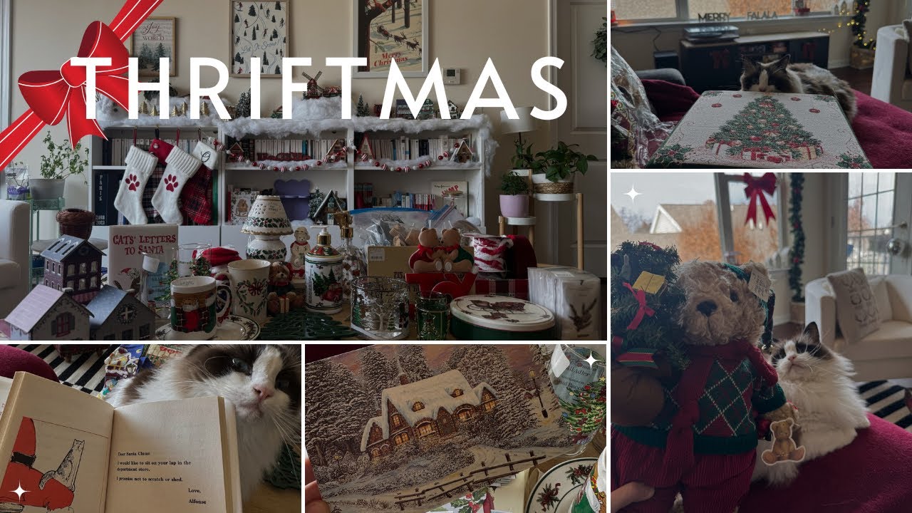 Big Thriftmas de Noël 🧸🎁 Ce que j’ai trouvé cette année ❤️💫 