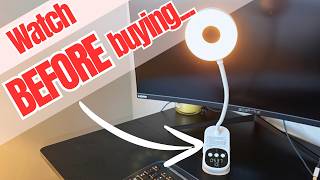🔋 Recharge Once, Use for Hours! 💡AuroraNiteBeam Clip On Desk Lamp Wireless 6000mAh Rechargeable LED