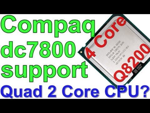 РД #217 HP и Compaq dc7800 USDT поддерживает 95ВТ ядро 2 четырехъядерный процессор Q8200?
