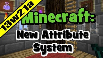 Minecraft Snapshot - 13w21a - Horse UI and New Attribute System