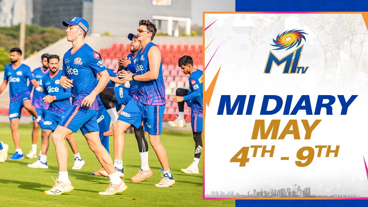 Mumbai Indians Diary (May 4 - May 9):  A week packed with celebrations, training and much more