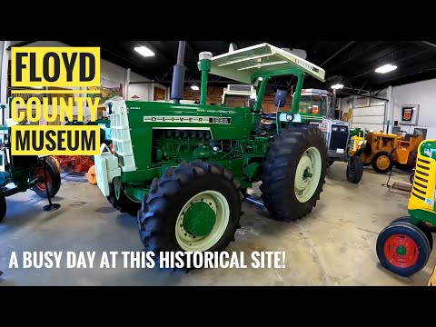 Floyd County Museum: Charles City, Iowa! We Check Out The