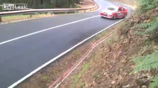 Hillclimb hard crash Galicia  Spain