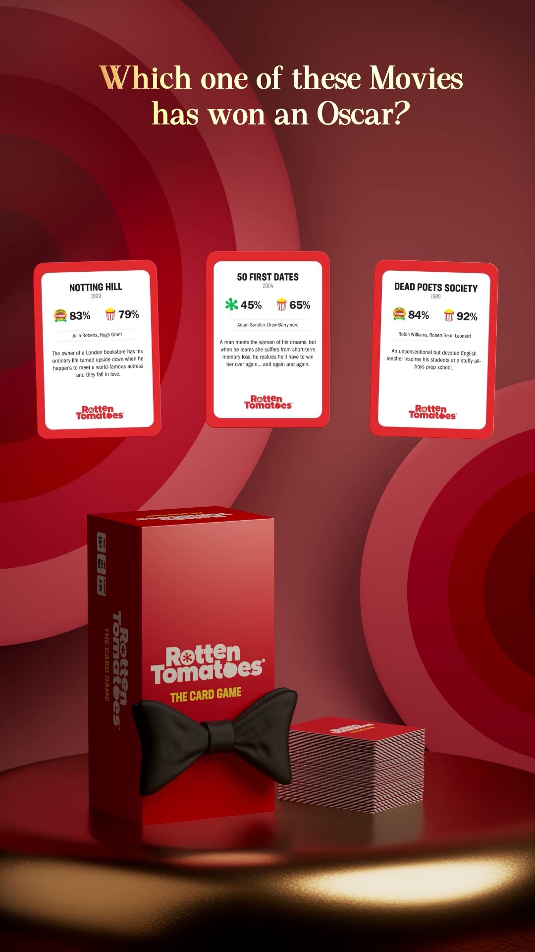 Celebrate the Oscars with the Rotten Tomatoes Card Game! @CryptozoicEntertainment