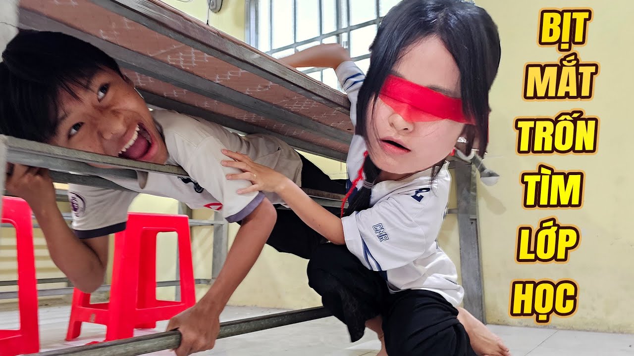 Bịt Mắt Trốn Tìm Trong Lớp Học - Trần Vy Vy Tập 128