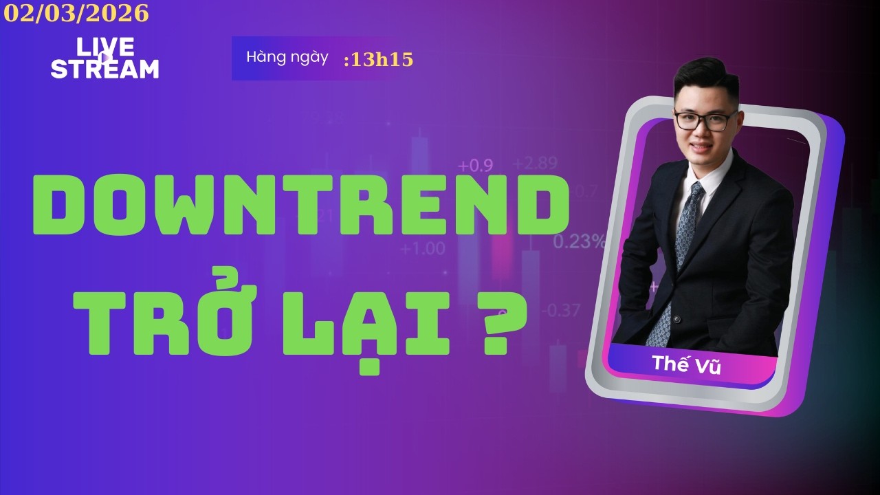 Downtrend Trở Lại ?  |  Chứng Khoán Thế Vũ