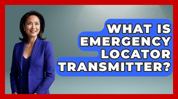 What Is Emergency Locator Transmitter? - Air Traffic Insider