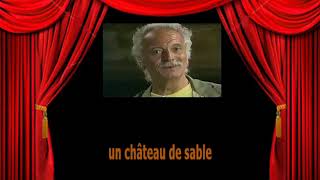 Miniatura del video "Karaoké Georges Brassens   Supplique pour être enterré sur la plage de Sete"
