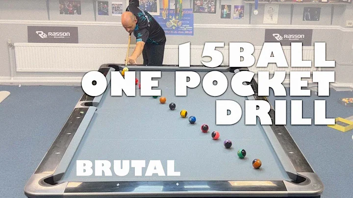 15ball rotation one pocket drill | BRUTAL