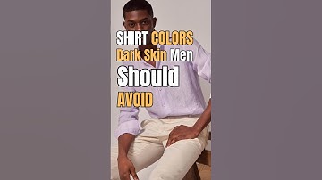 Colors Dark skin men avoid #stylingtips #colorcombos #shirts #aesthetic #togup #outfit #grwm #men yt