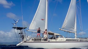 A drone crash, a lost tooth and a live concert! Sailing Vessel Delos Ep. 115