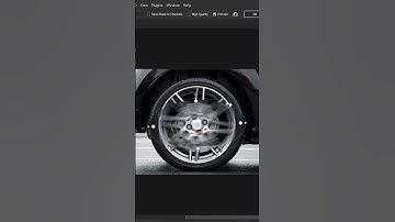How To Create a Spin Blur Effect in Photoshop #shorts