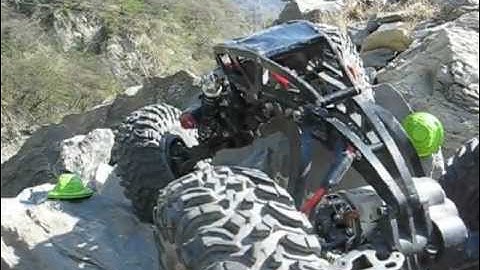 Axial XR-10 Mantis Training Day / Barrage Evionnaz.