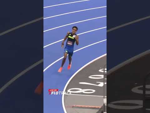 Fastest High School Boys Indoor SMR EVER At VA Showcase!