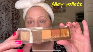 GRWM using Natasha Denona, ALLOY palette & urban decay lithium Moondust shadow