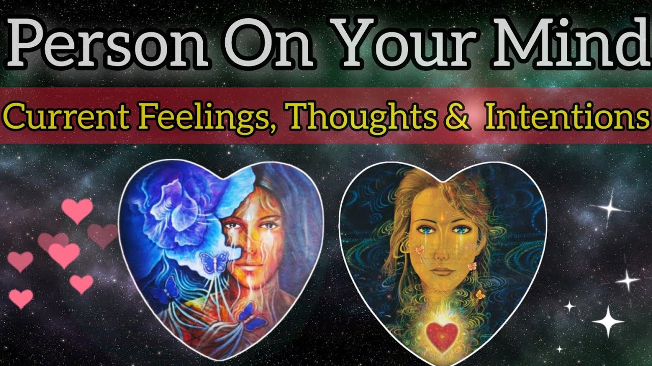 ❣️Person On Your Mind❣️Their Current Thoughts, Feelings, Next Move & Intentions ❣️Initials❣️Tarot