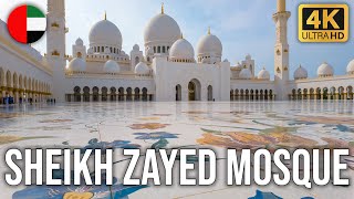 Abu Dhabi, UAE - Sheikh Zayed Grand Mosque - The Most Beautiful Mosque In The World