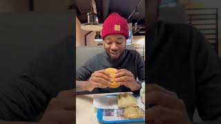 Trying Hesburger Mega Bacon Burger In Turku, Finland