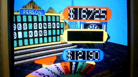 Playstation Wheel of Fortune Run Game 32 Part 2