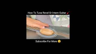 Revel Or Intern Guitar Tune 🎸 #shorts #youtubeshorts #guitarlessons #revelguitar