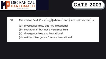 Q-34 | GATE Mechanical-2003 Solved Paper | GATE Mechanical Previous Year Question Solution