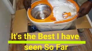 THE NEW MASTERTOP Spin Mop and Bucket with Wringer Set | Quick DIY Set Up