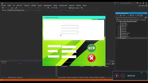 Menu Strip utilizando Visual Studio 2013