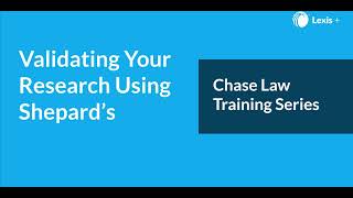 Celebrity Validating Your Research Using Shepard's Profile