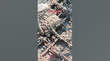 Casting of slab 🏗 #construction #siteworks #building #concrete #slabwork #casting #rmc #concretepump