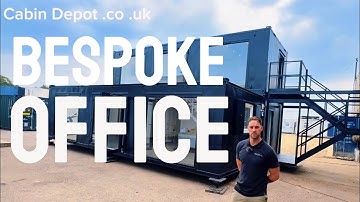 “From Three Shipping Containers to a Stunning Office Home: Cabin Depot Modular Build Journey!”