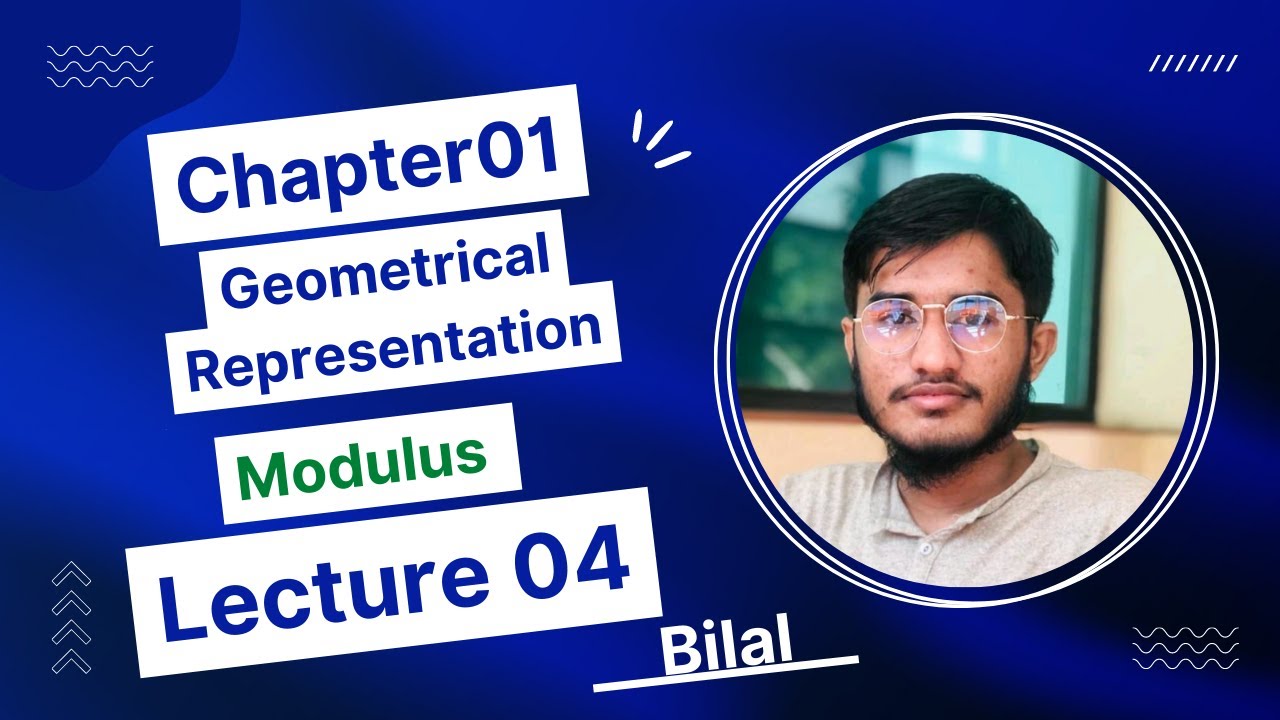 Complex NumberChapter 01Modulus &Geometrical Representation