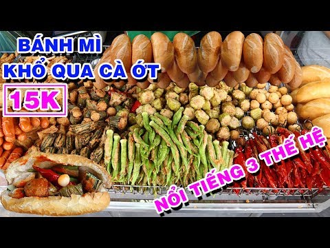 Video Ăn Thử BÁNH MÌ KHỔ QUA CÀ ỚT 15K Nhân Dịp BÁNH MÌ VIỆT... - youtube